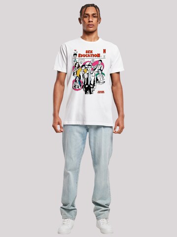 F4NT4STIC Shirt 'Sex Education Netflix TV Series' in White