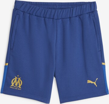 Pantalon de sport PUMA en bleu : devant