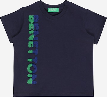 UNITED COLORS OF BENETTON Shirt in Blue: front