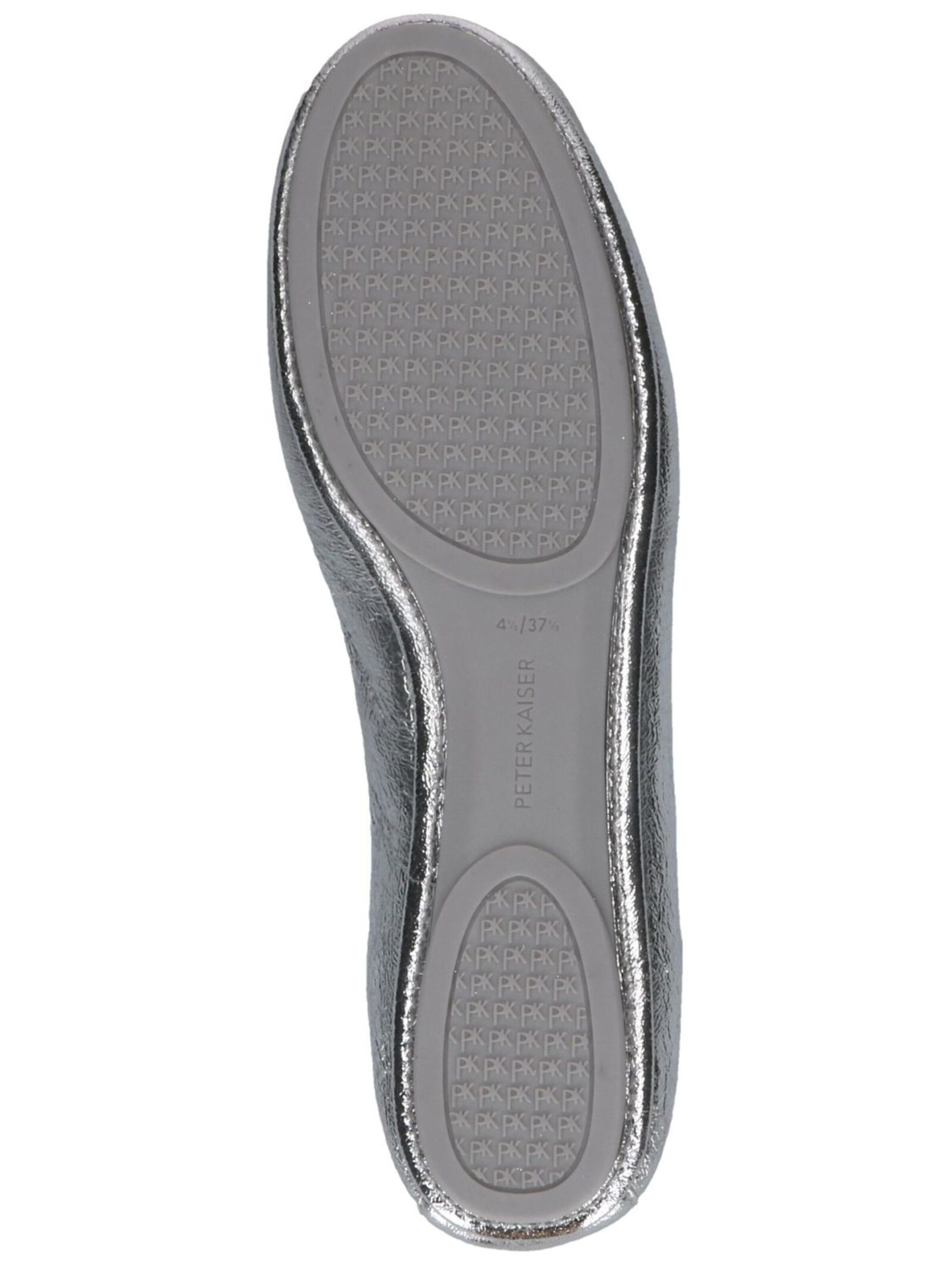 PETER KAISER Ballet Flats in Silver