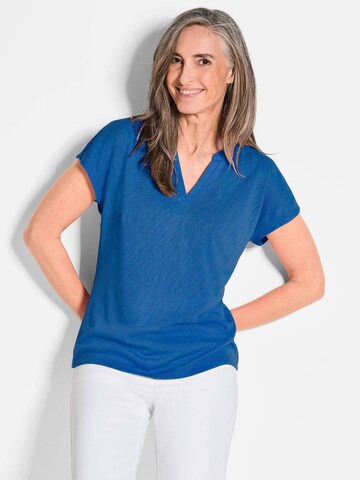 Goldner Shirt in Blauw: voorkant