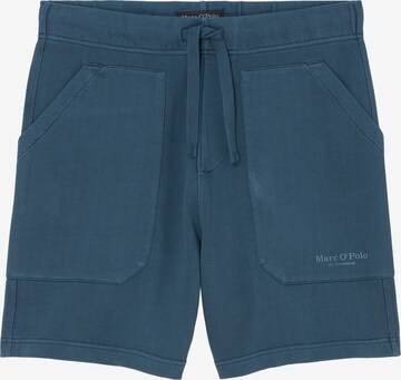 Marc O'Polo Regular Broek in Blauw: voorkant