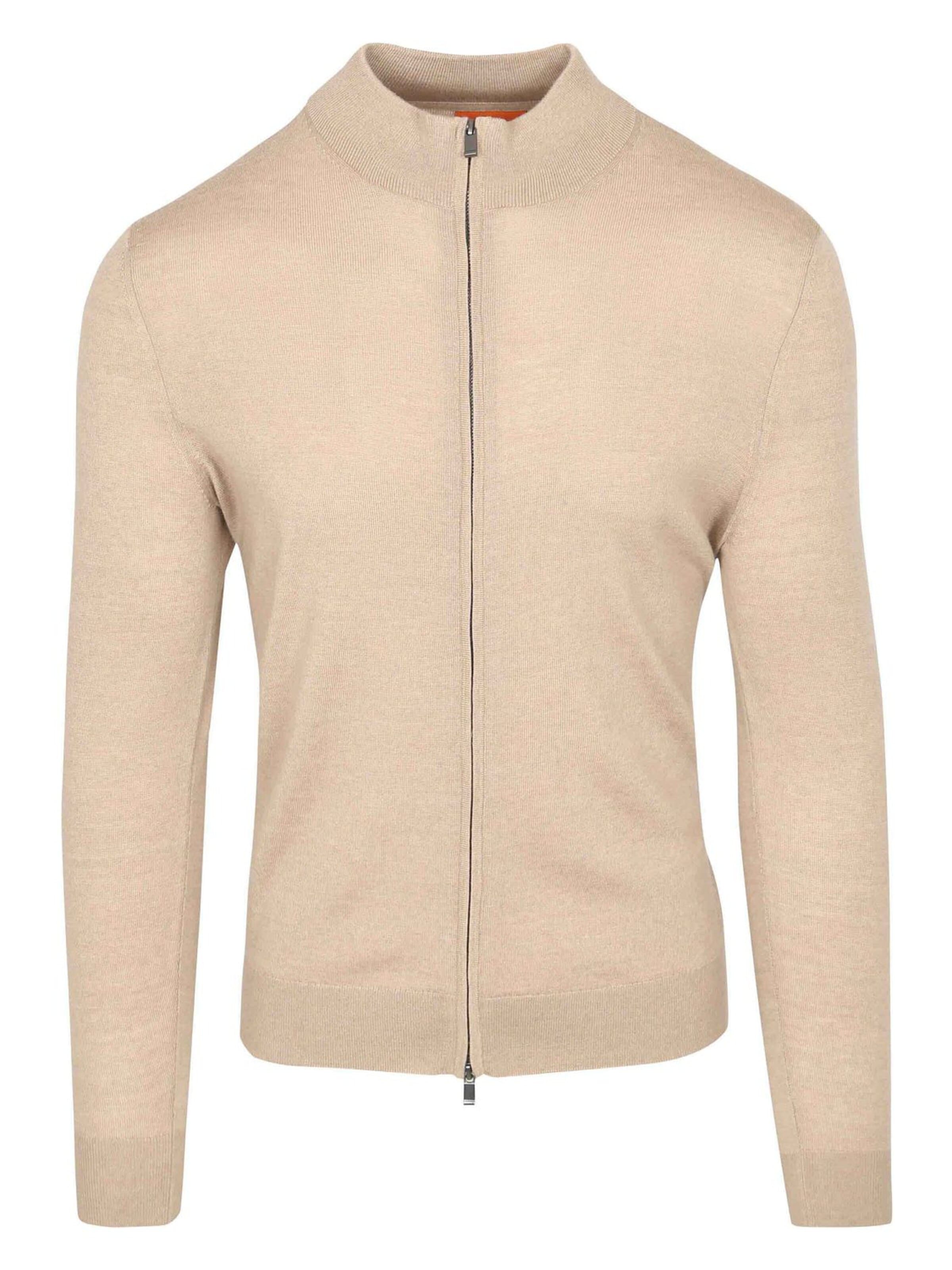 Vestes en maille Suitable en beige : devant