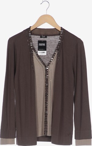 Basler Sweater & Cardigan in XL in Brown: front
