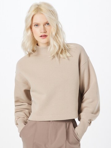 Gina Tricot Sweatshirt 'Sabina' in Beige: Vorderseite