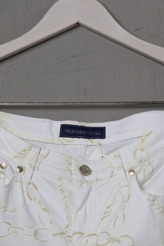 Trussardi Jeans Hose M-L in Weiß