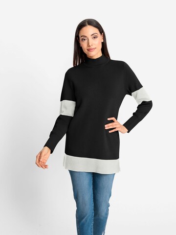 heine Sweater in Black: front