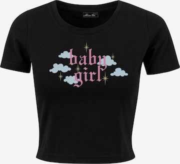Mister Tee Tričko 'Baby Girl' – černá: přední strana