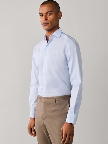 Hackett London Slim Fit Hemd in Blau