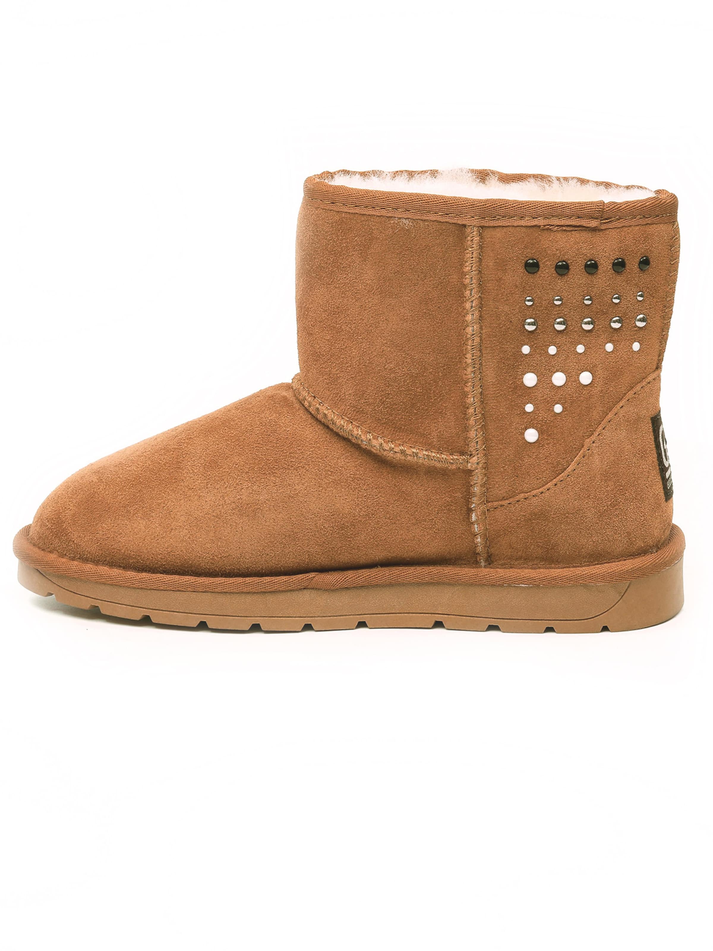 Gooce Сноубутсы 'Suri' в Коричневый: спереди