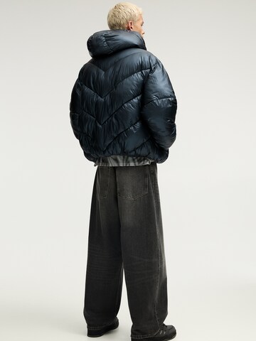 Pull&Bear Přechodná bunda – zelená