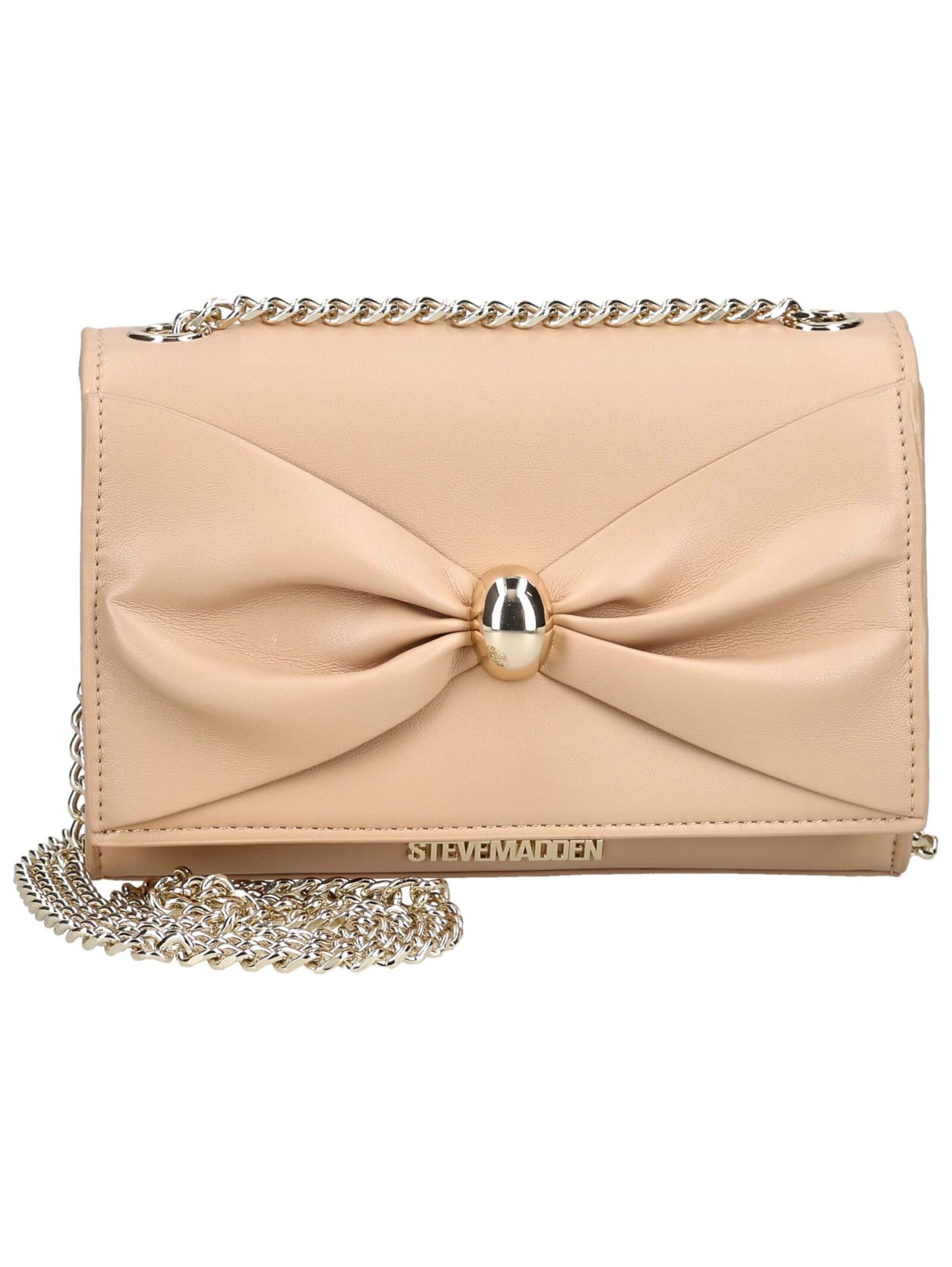 STEVE MADDEN Crossbody bag in Beige: front