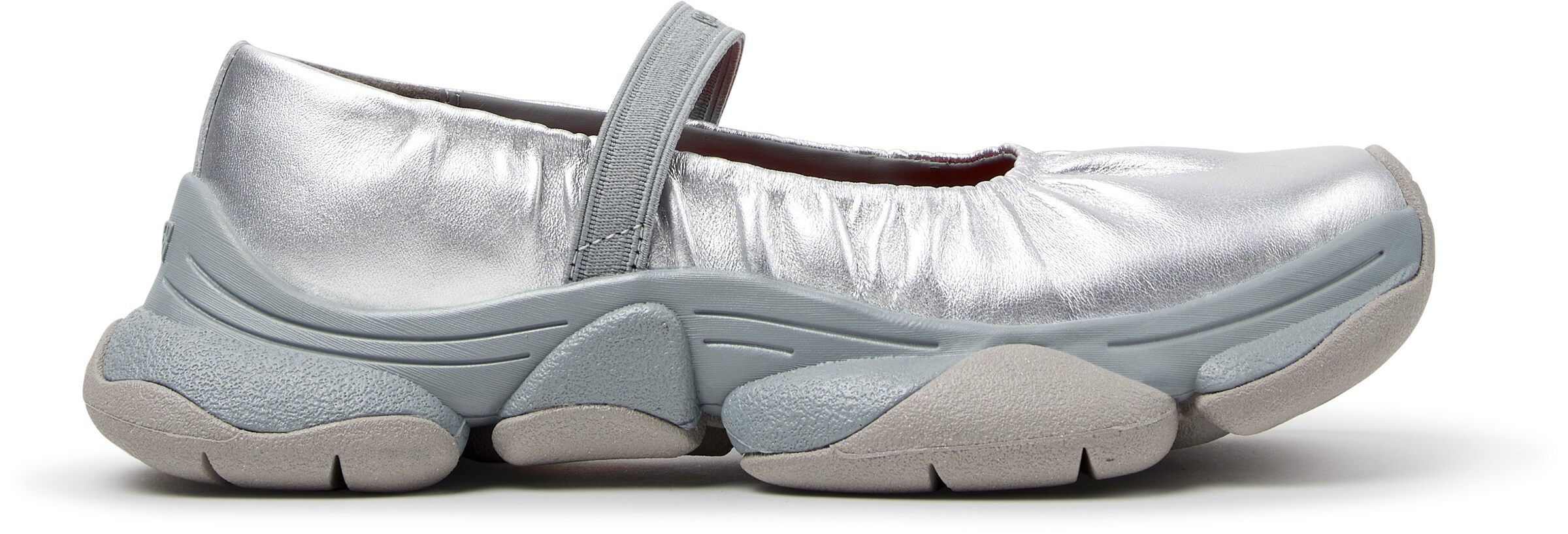 CAMPER - Bailarinas con hebilla ' Karst 2 ' en plata