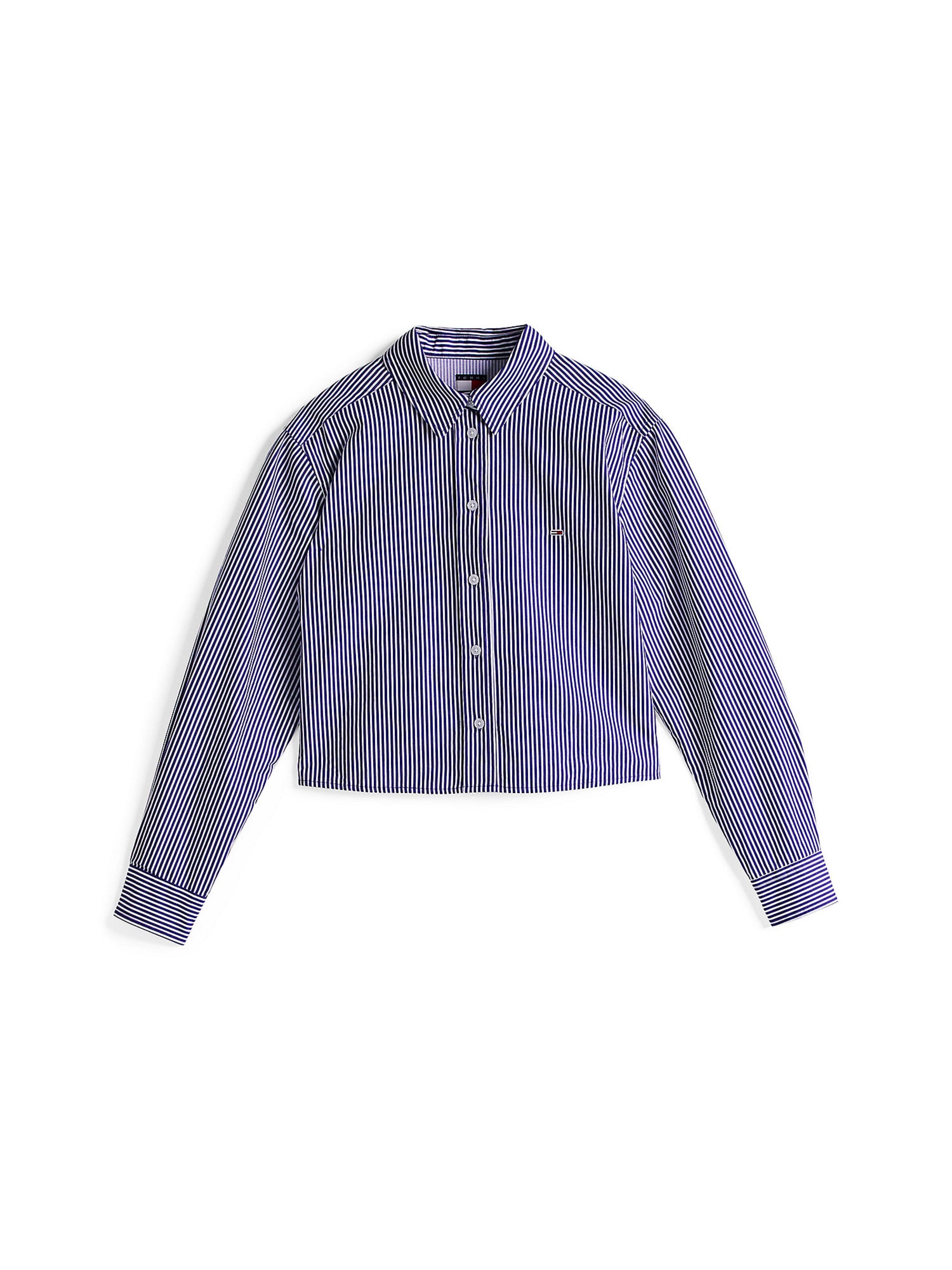 Tommy Jeans Bluse in Lila: Vorderseite