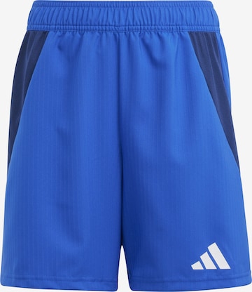 ADIDAS PERFORMANCE Regular Sportshorts 'Tiro' in Blau: Vorderseite
