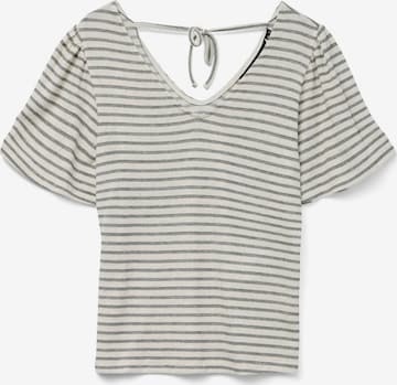 T-shirt 'VMGina' VERO MODA en beige : devant