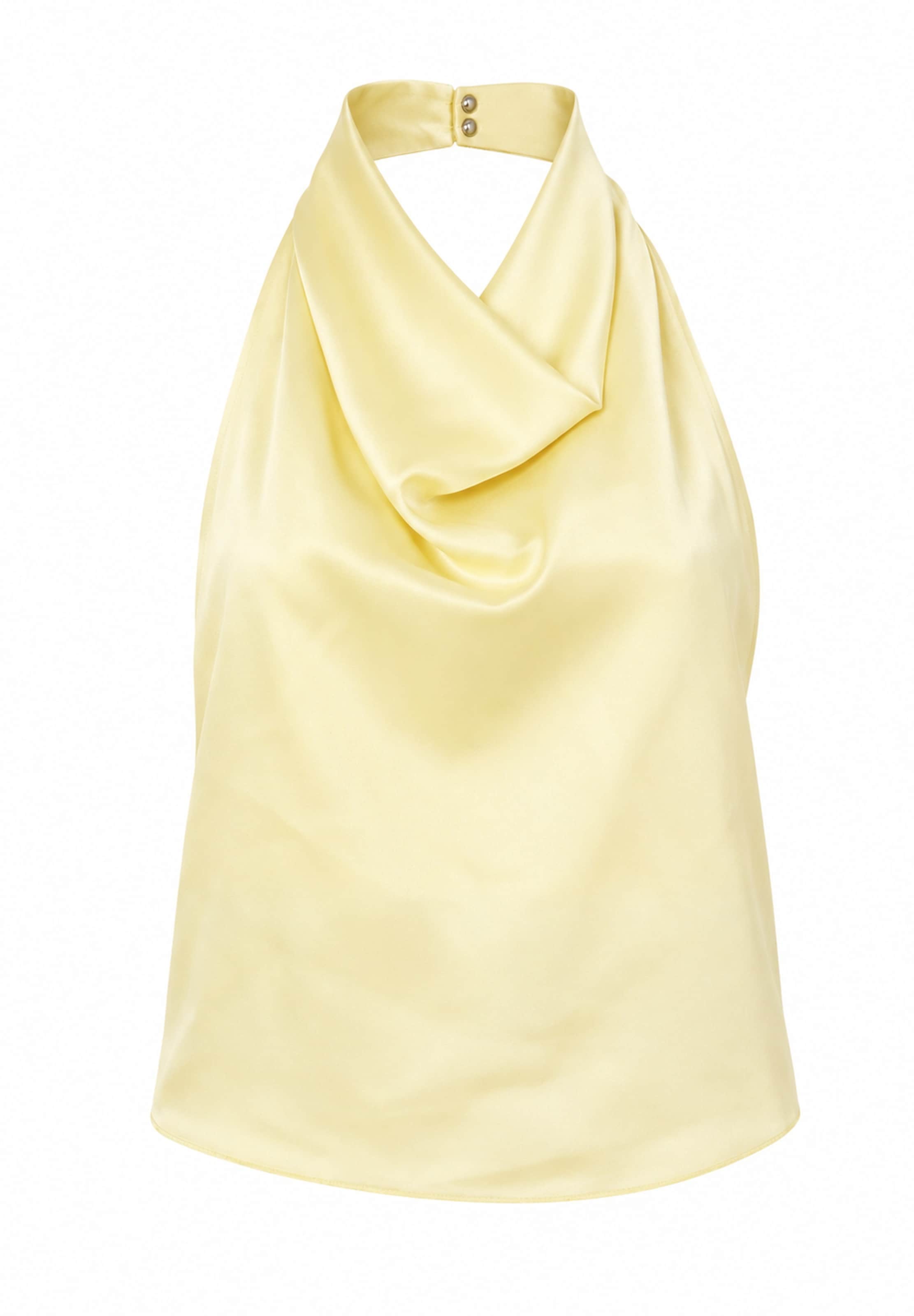 Elara Top in Yellow: front