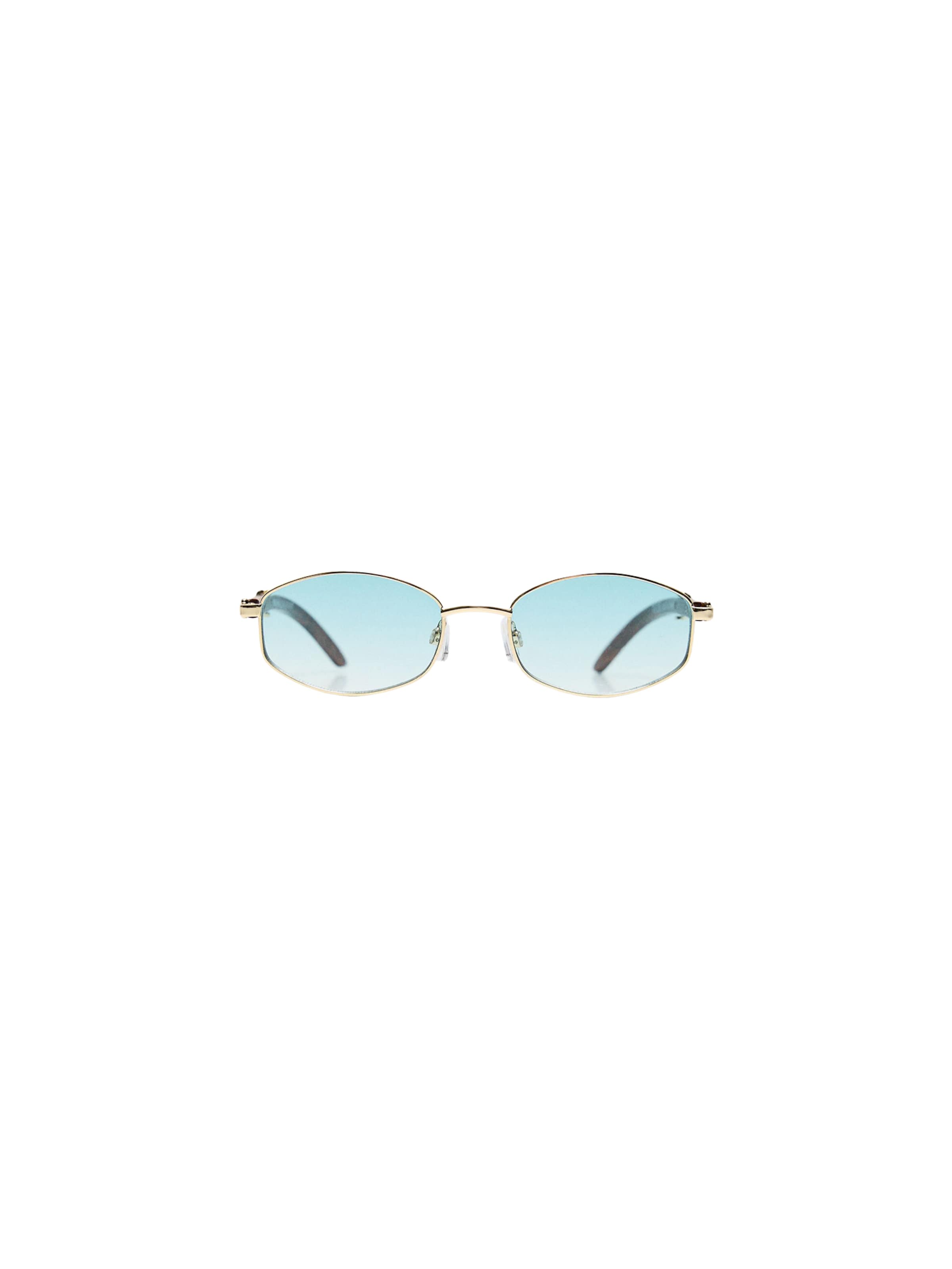 Bershka Sonnenbrille in braun / gold, Produktansicht