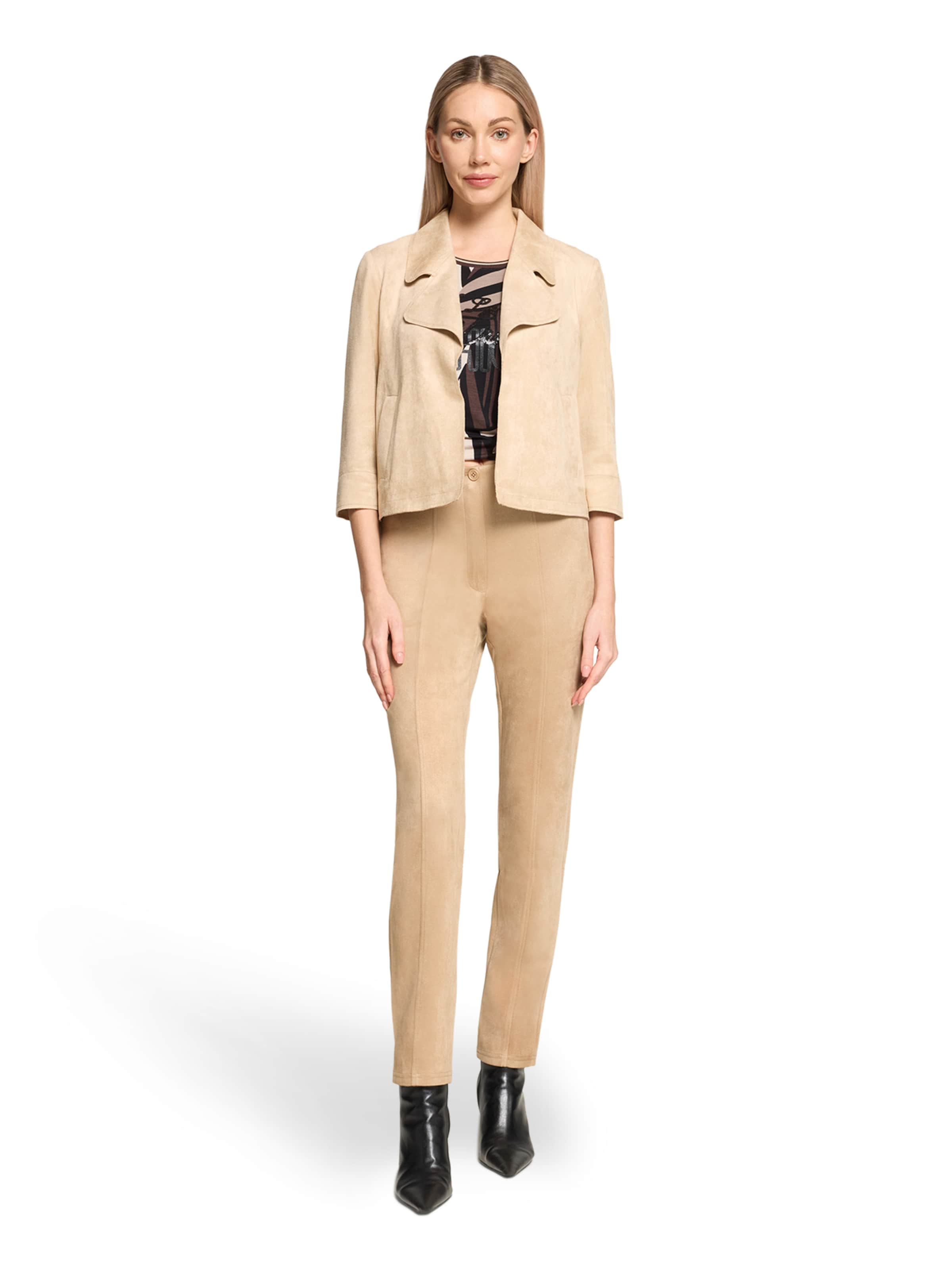 Betty Barclay Slim fit Trousers in Beige