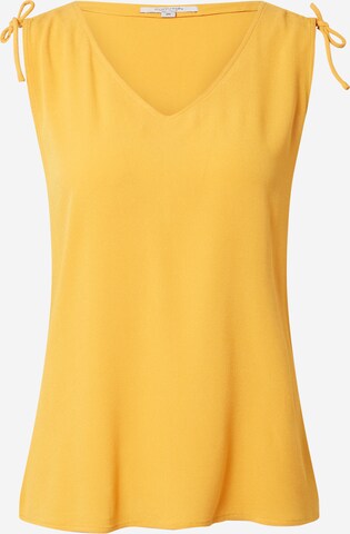 comma casual identity - Blusa em amarelo: frente