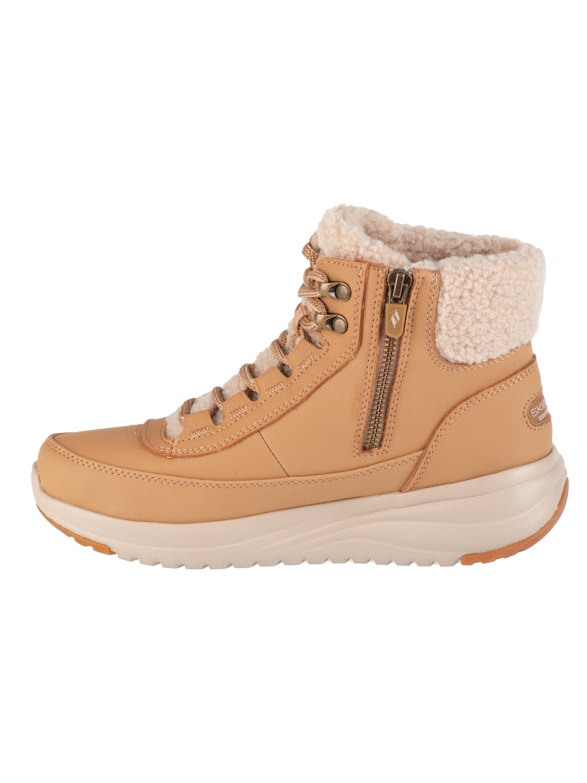 SKECHERS Boots 'Skechers On-The-Go Stellar - Alpine Adventure' in Beige: front