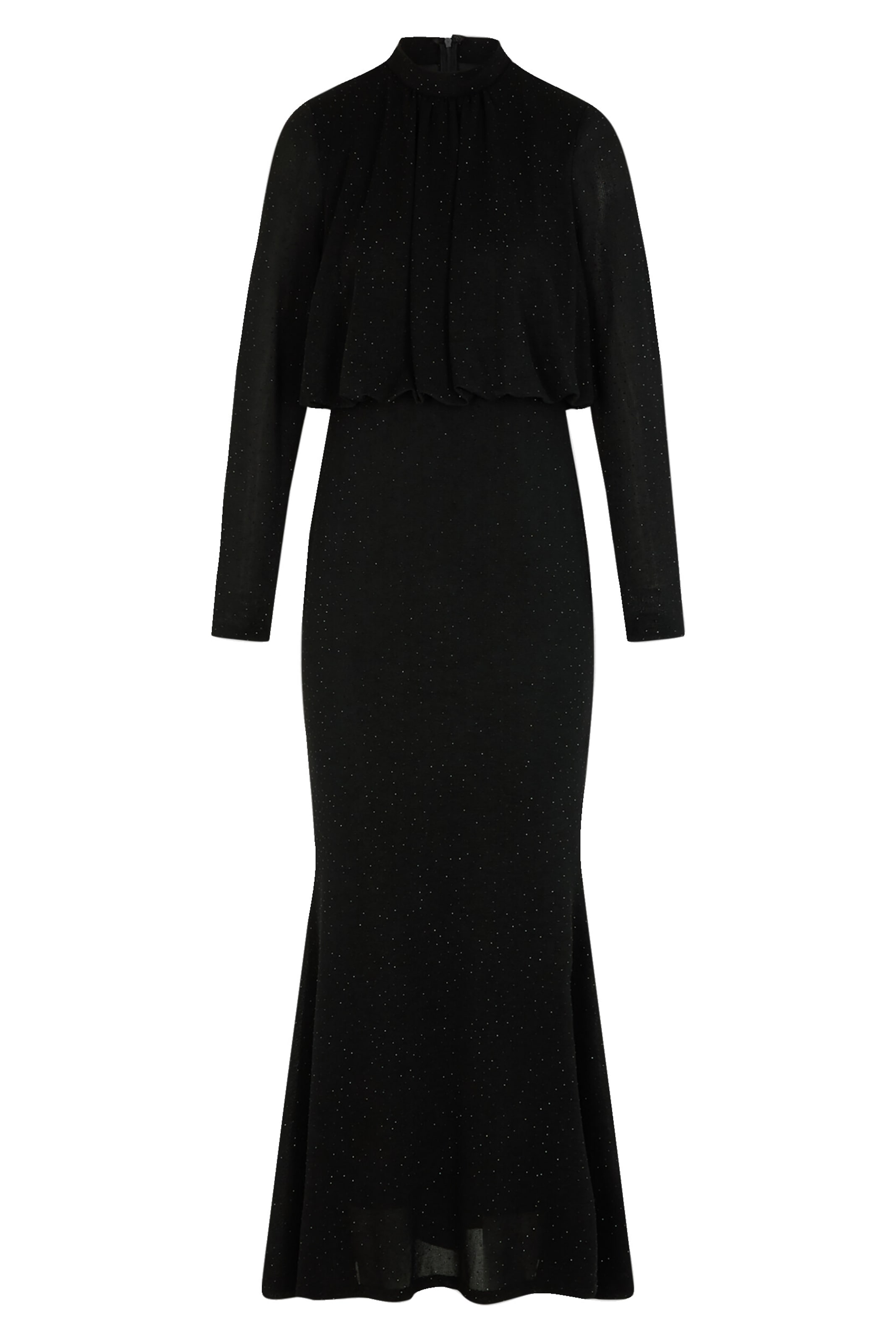 Morgan Knit dress '252-ROSCAR' in Black: front