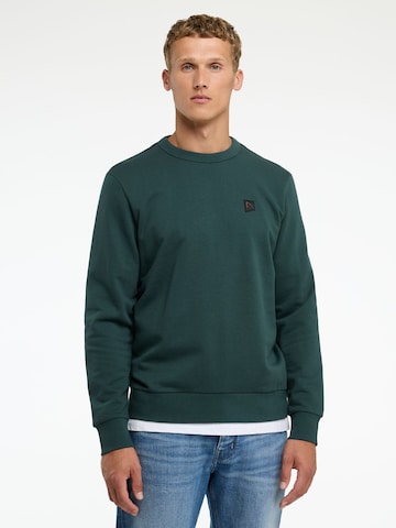 Sweat-shirt 'Toby' CHASIN' en vert : devant