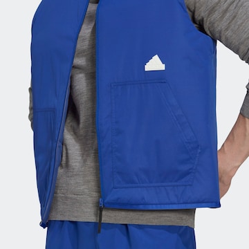 Gilet sportivo di ADIDAS SPORTSWEAR in blu