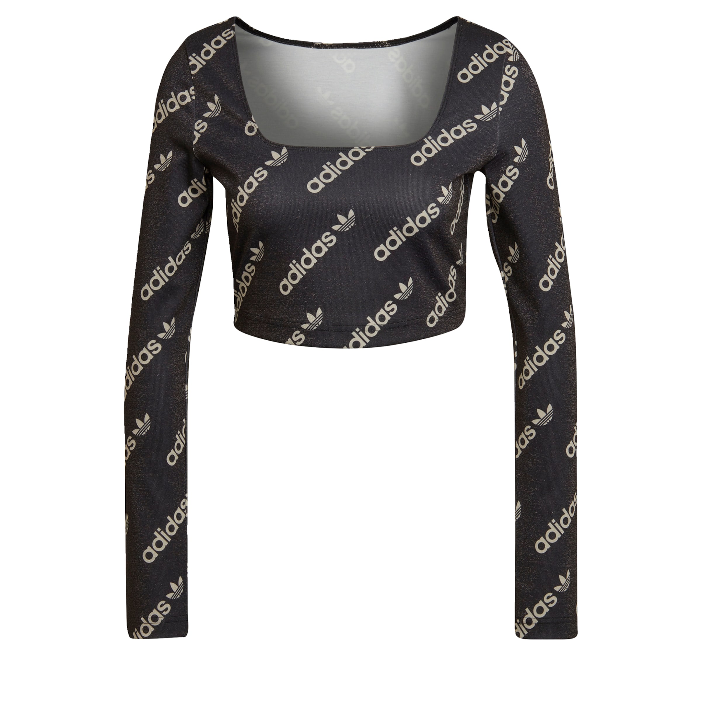 Maglietta di ADIDAS ORIGINALS in nero: frontale