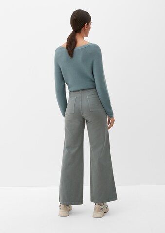 Wide Leg Jean s.Oliver en bleu