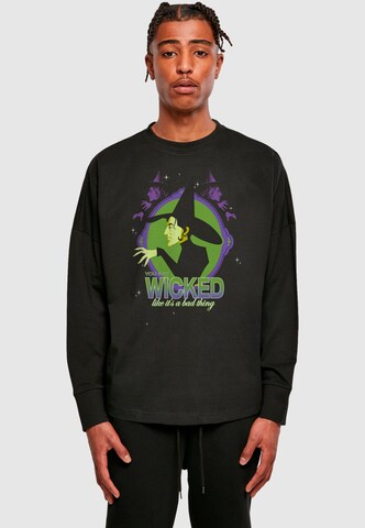 T-Shirt 'The Wizard Of Oz - Wicked' ABSOLUTE CULT en noir : devant