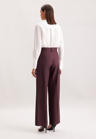 SEIDENSTICKER Regular Hose 'August Drop 252' in Rot