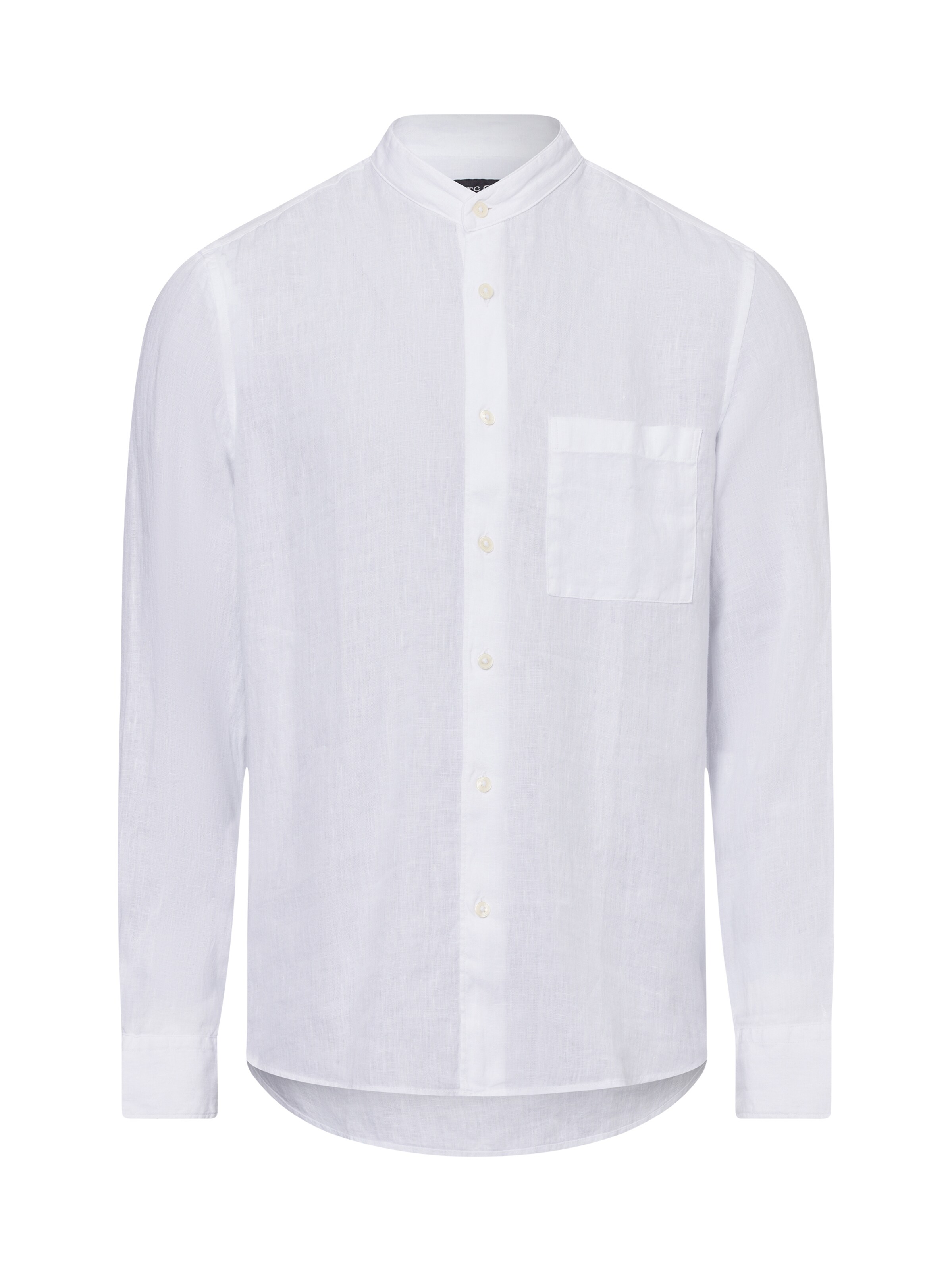 Marc O'Polo Hemd in Weiß: Vorderseite