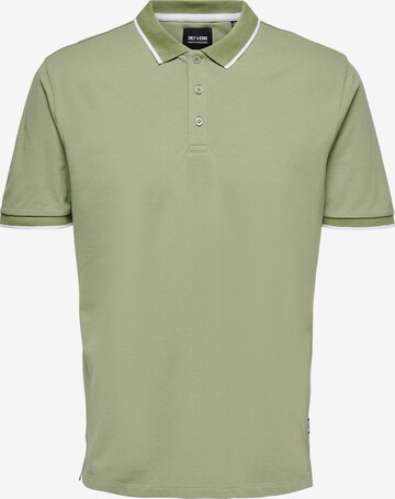 Only & Sons Shirt in Green: front