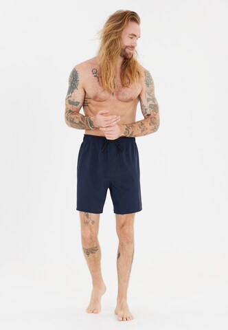 Cruz Zwemshorts 'Baumville' in Blauw