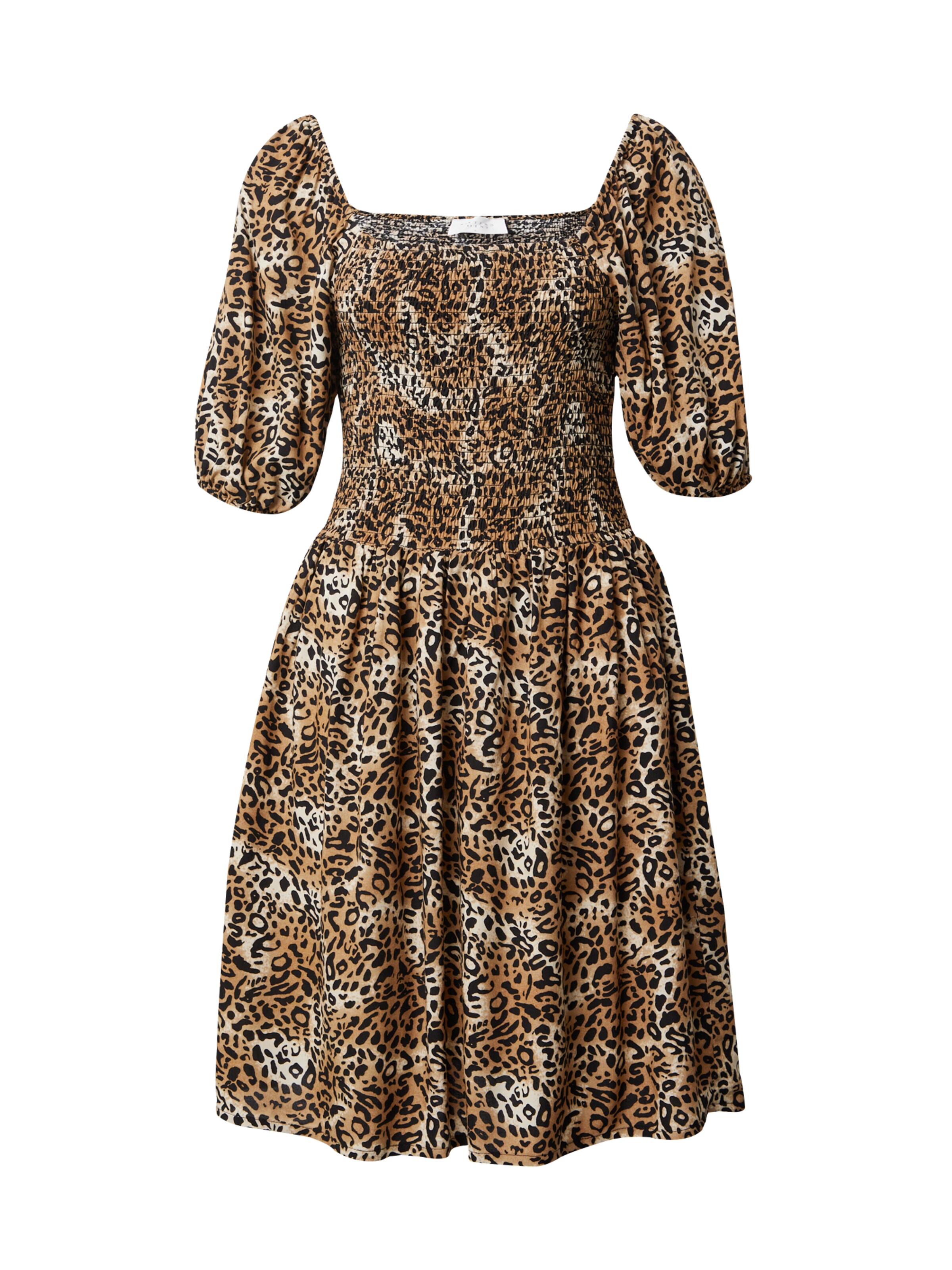 SISTERS POINT Šaty 'UCIA' - Hnedá: predná strana