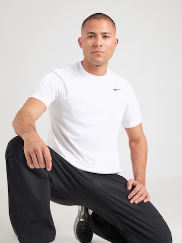 NIKE Performance Shirt in White: front