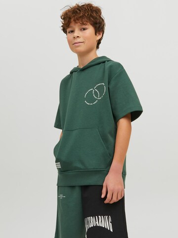 Jack & Jones Junior Sweatshirt 'Roli' in Groen: voorkant