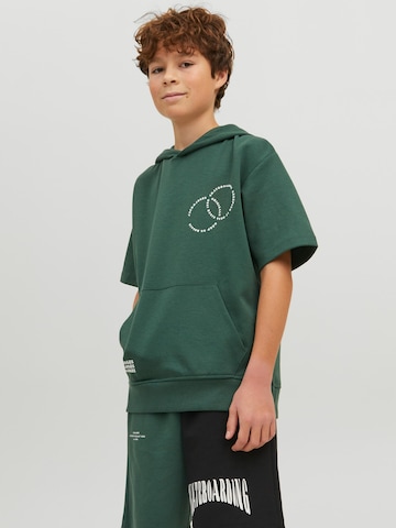 Jack & Jones Junior Sweatshirt 'Roli' in Groen: voorkant