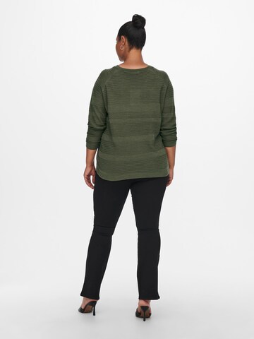 Pullover 'Airplain' di ONLY Carmakoma in verde