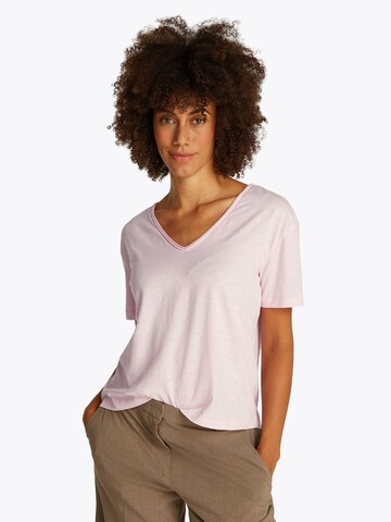TOMMY HILFIGER Футболка в Ярко-розовый: спереди