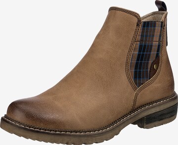 Relife Chelsea Boots in Brown: front