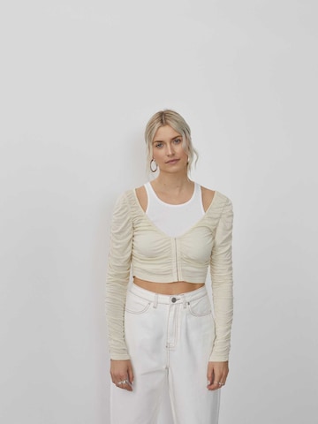 LeGer by Lena Gercke Shirt 'Tabea' in Beige: predná strana