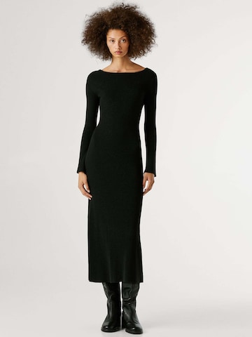 Pepe Jeans Knitted dress 'CHANELE' in Black