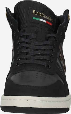 PANTOFOLA D'ORO High-Top Sneakers in Black