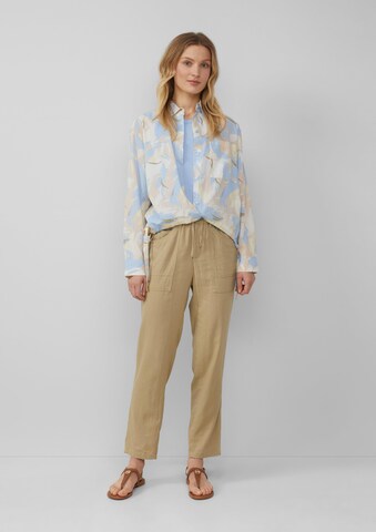 Effilé Pantalon s.Oliver en marron