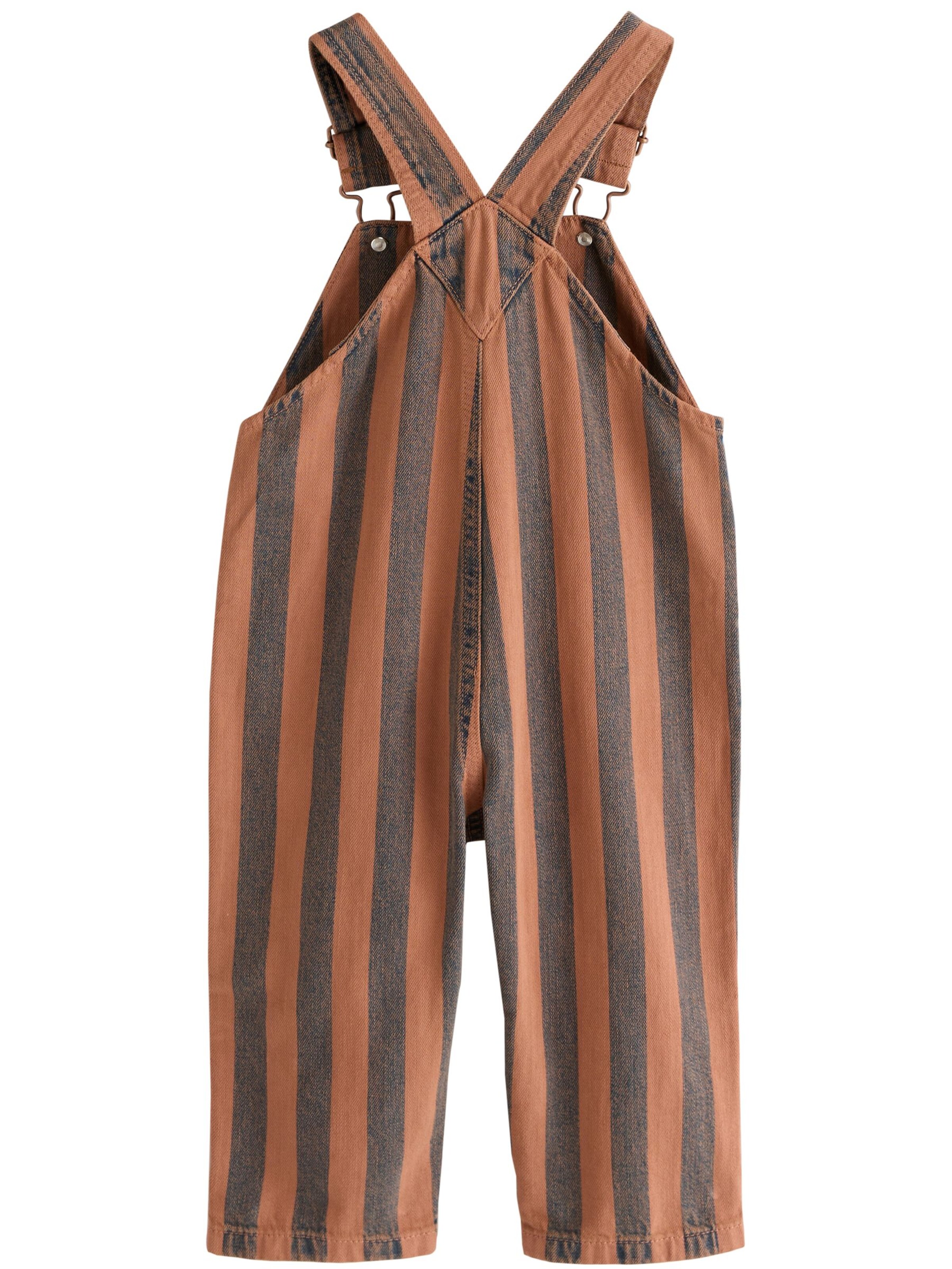 Next Regular Hängselbyxa i brun