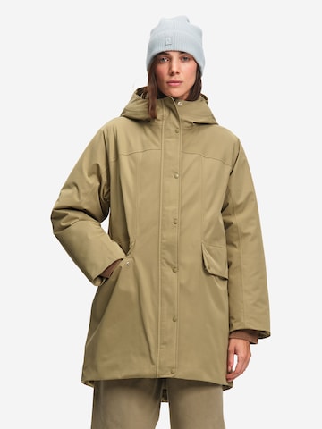 AIGLE Between-seasons parka in Green: front