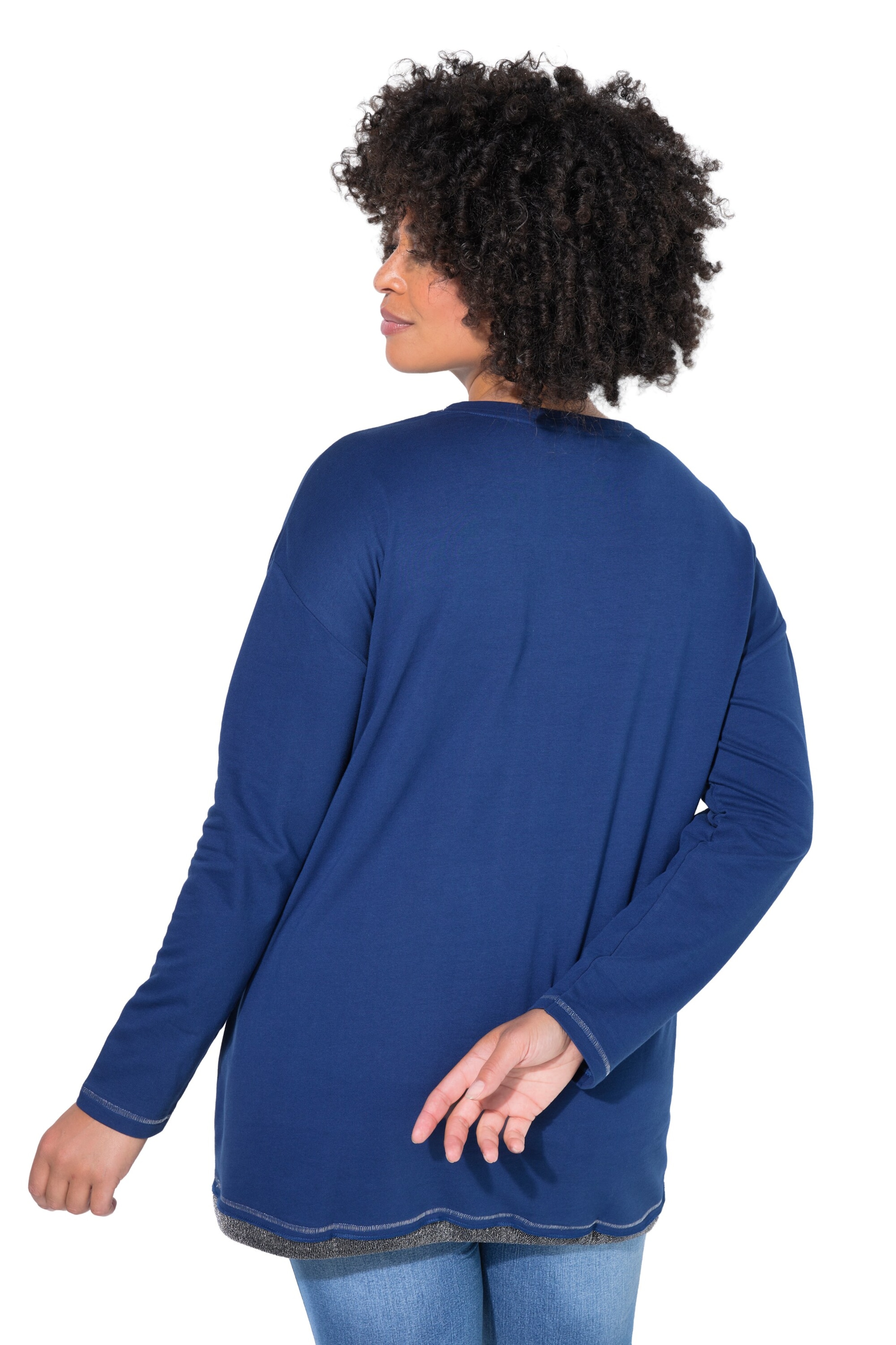 Angel of Style Sweatshirt in Blau