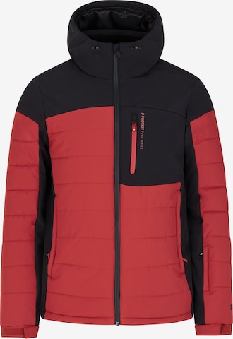 PROTEST Winter Jacket 'PRTMOUNT24' in Red: front